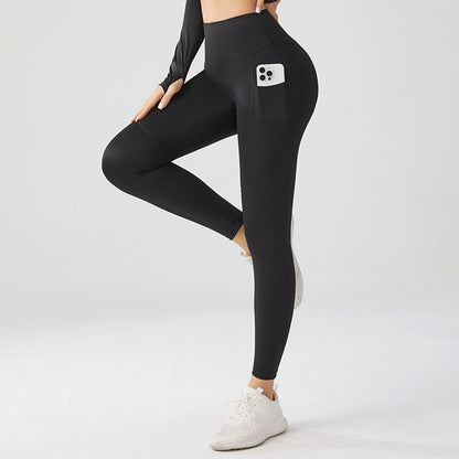 Sportlegging met zakken dames