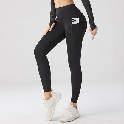 Sportlegging met zakken dames