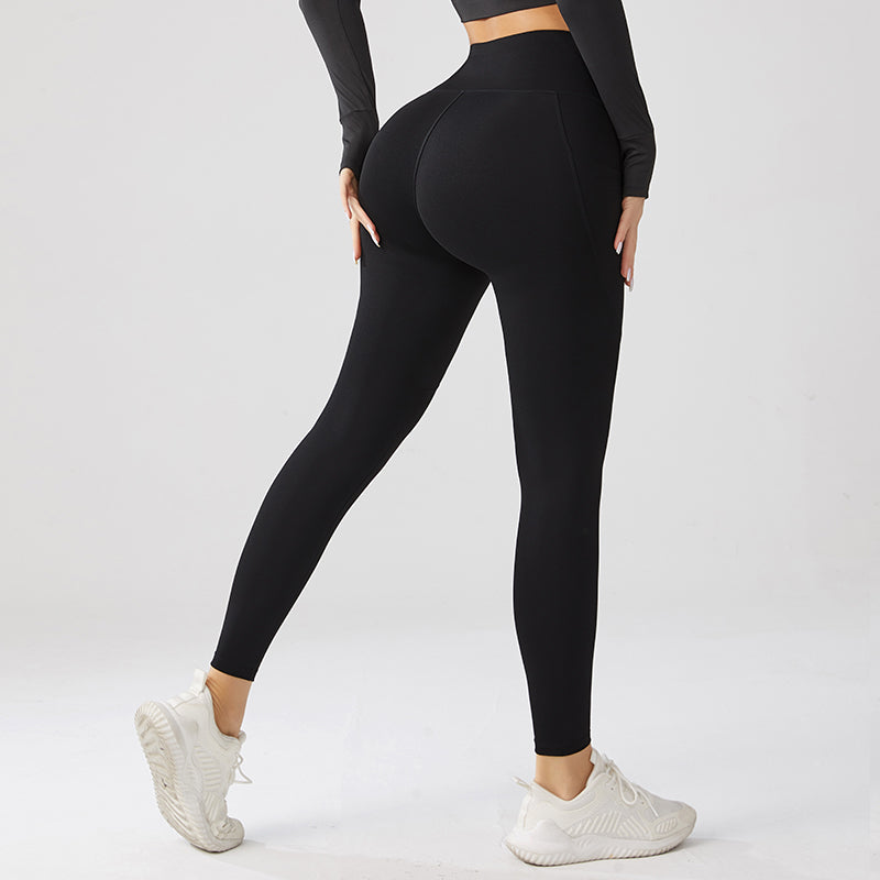 Sportlegging met zakken dames