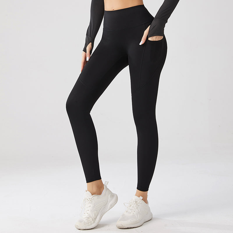 Sportlegging met zakken dames