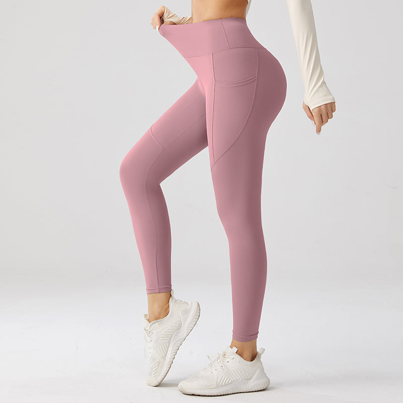 Sportlegging met zakken dames
