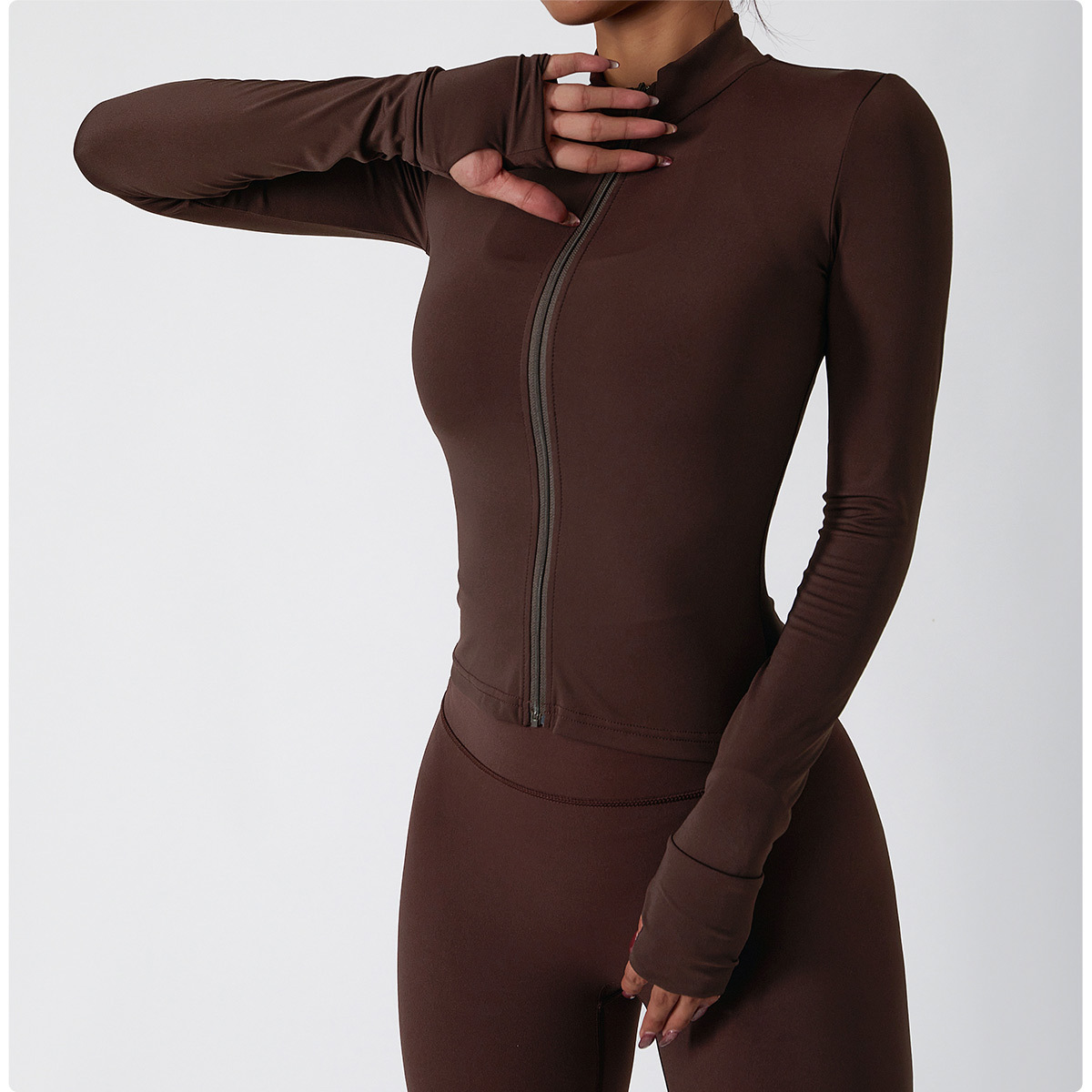Sportvest dames lange mouw
