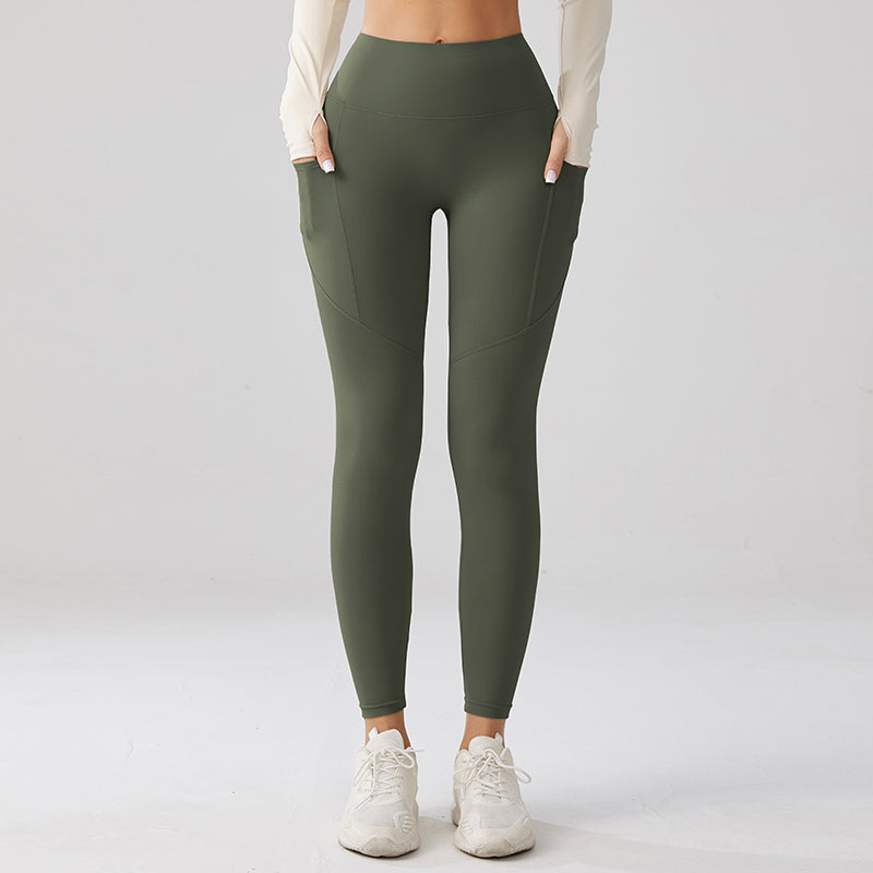 Sportlegging met zakken dames